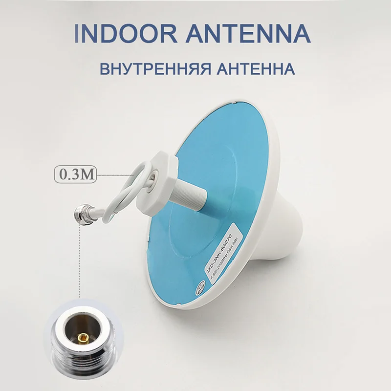 

Lintretek 2G 3G 4G Antenne Set for Signal Booster Universal Antennas Suitable for 800 900 1800 2100 2600 850 1900 1700Mhz