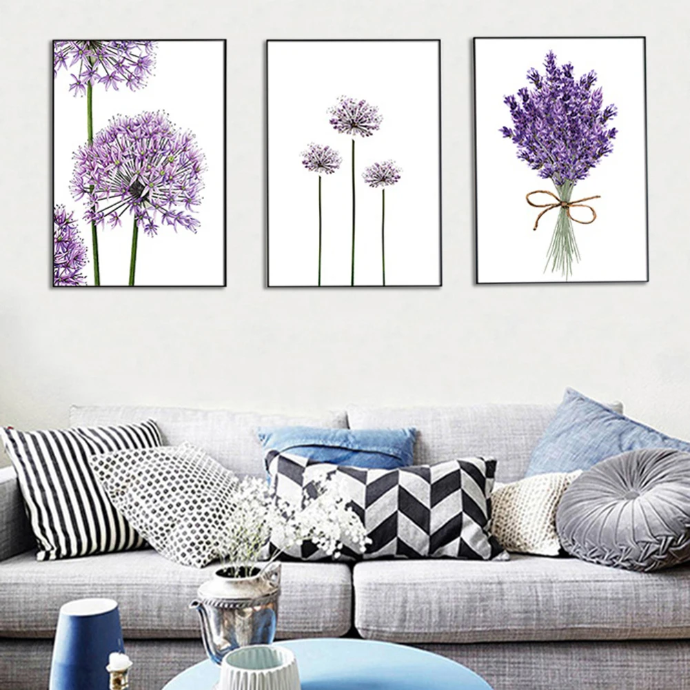 Цветочный букет картина кабинет спальня плакат домашний Декор стены | Дом и сад