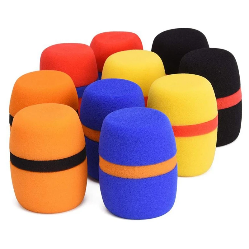 20 шт толстый Ручной Этап Микрофон губка для ветрового стекла крышка KTV бального