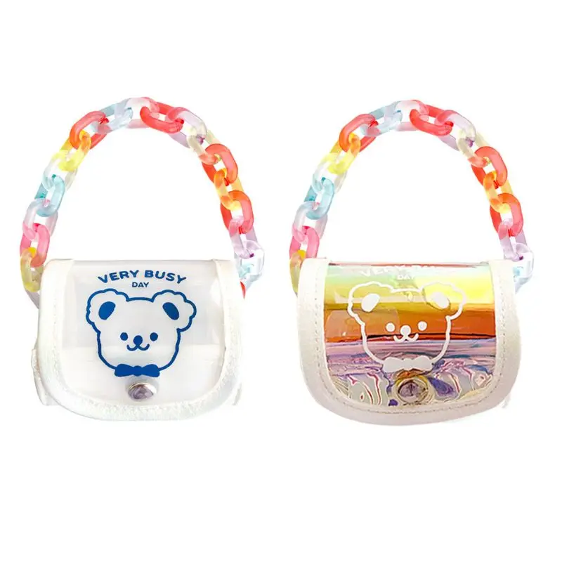 

Cute Fashion Bear Coin Purse Earphone Case Lipstick Holder Children Handbag