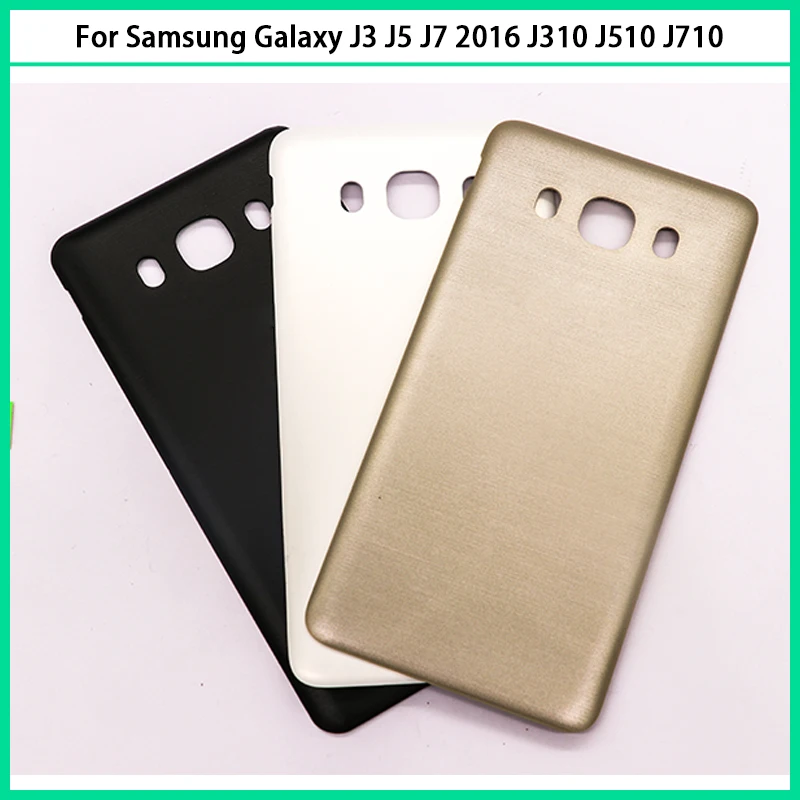 Новинка для Samsung Galaxy J3 J5 J7 2016 J310 J510 J710 пластиковая батарея задняя крышка дверь