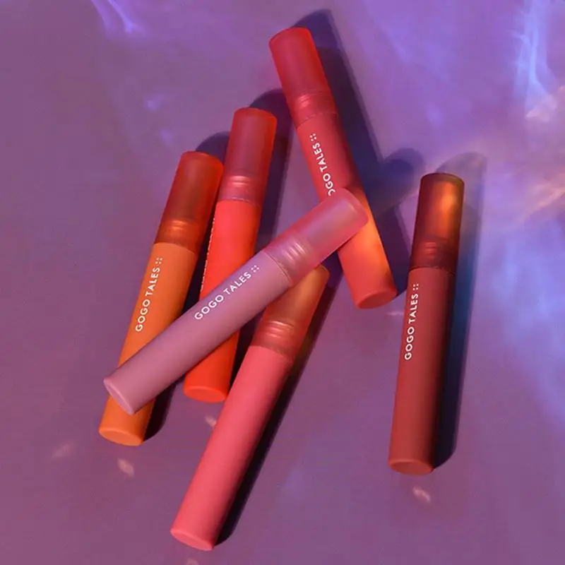 

Moisturizing Lip Glaze Long Lasting Liquid Matte Rotten Lipstick Color Waterproof Modify Lipstick Lips Pigment Tomato T9E2