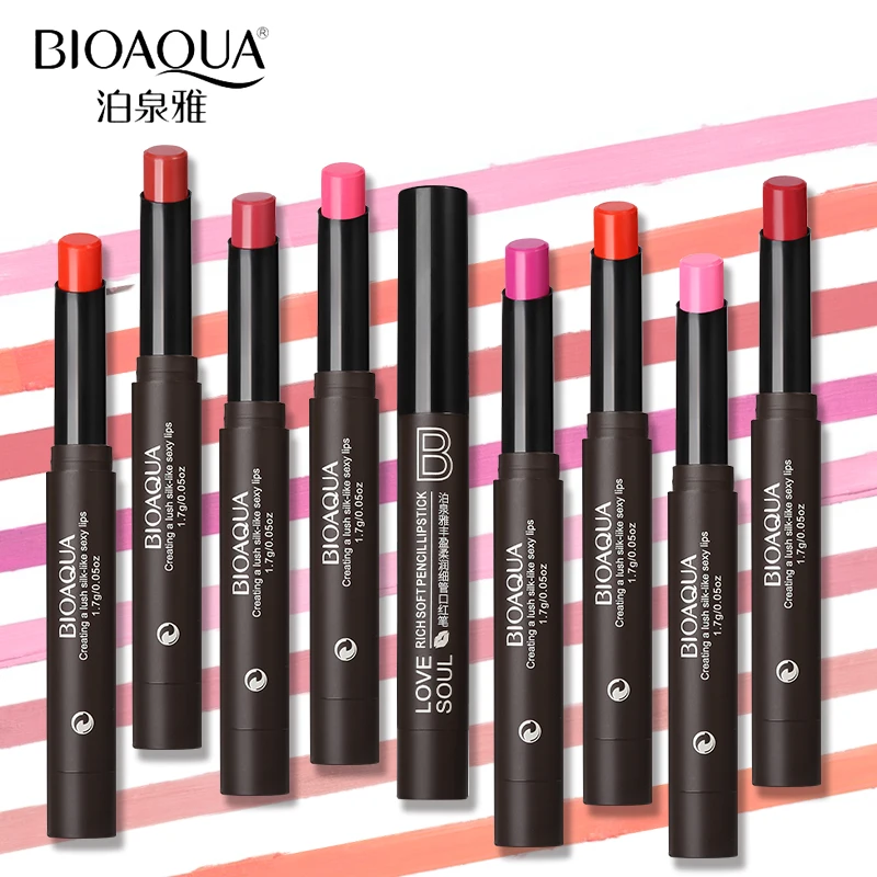 BIOAQUA фирменный Мягкий увлажняющий карандаш для помады питательный бальзам