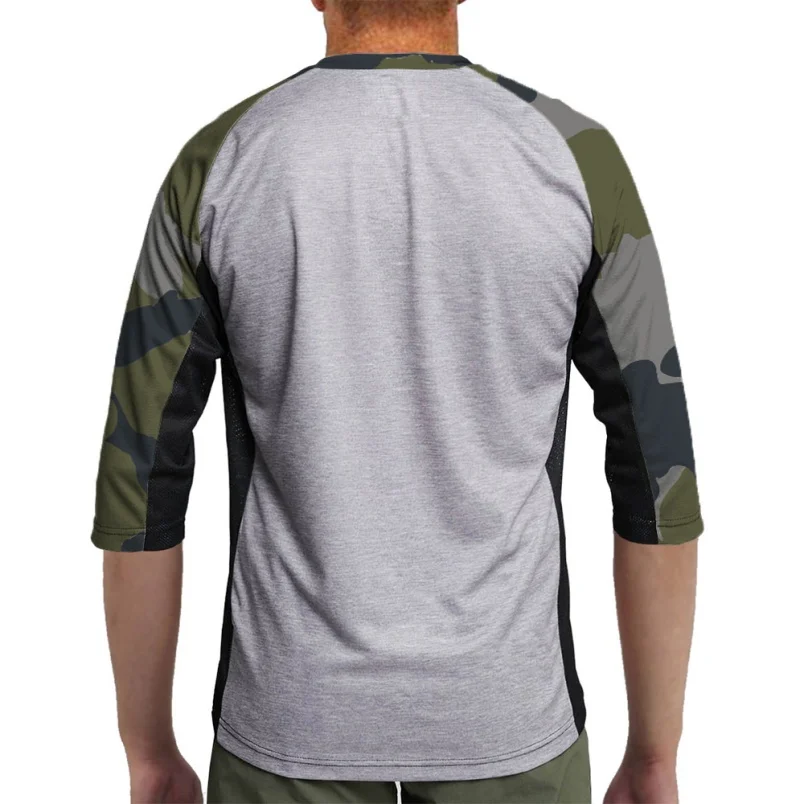 3/4 рукава MTB Даунхилл велосипедная Джерси Горный велосипед для бездорожья DH из