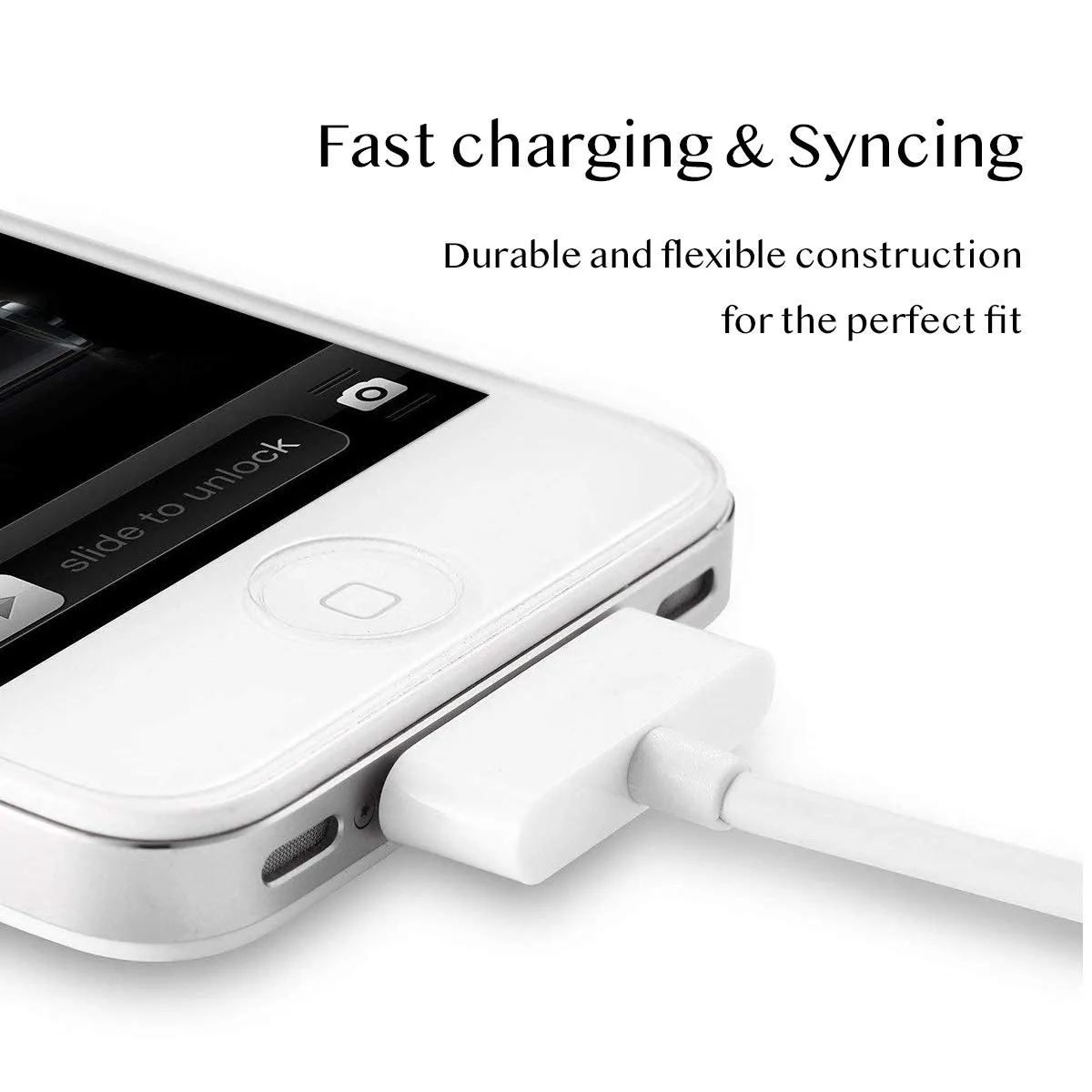 10 шт. 30-контактный USB-кабель для iPhone верхнее качество AAAA 1 м кабель синхронизации