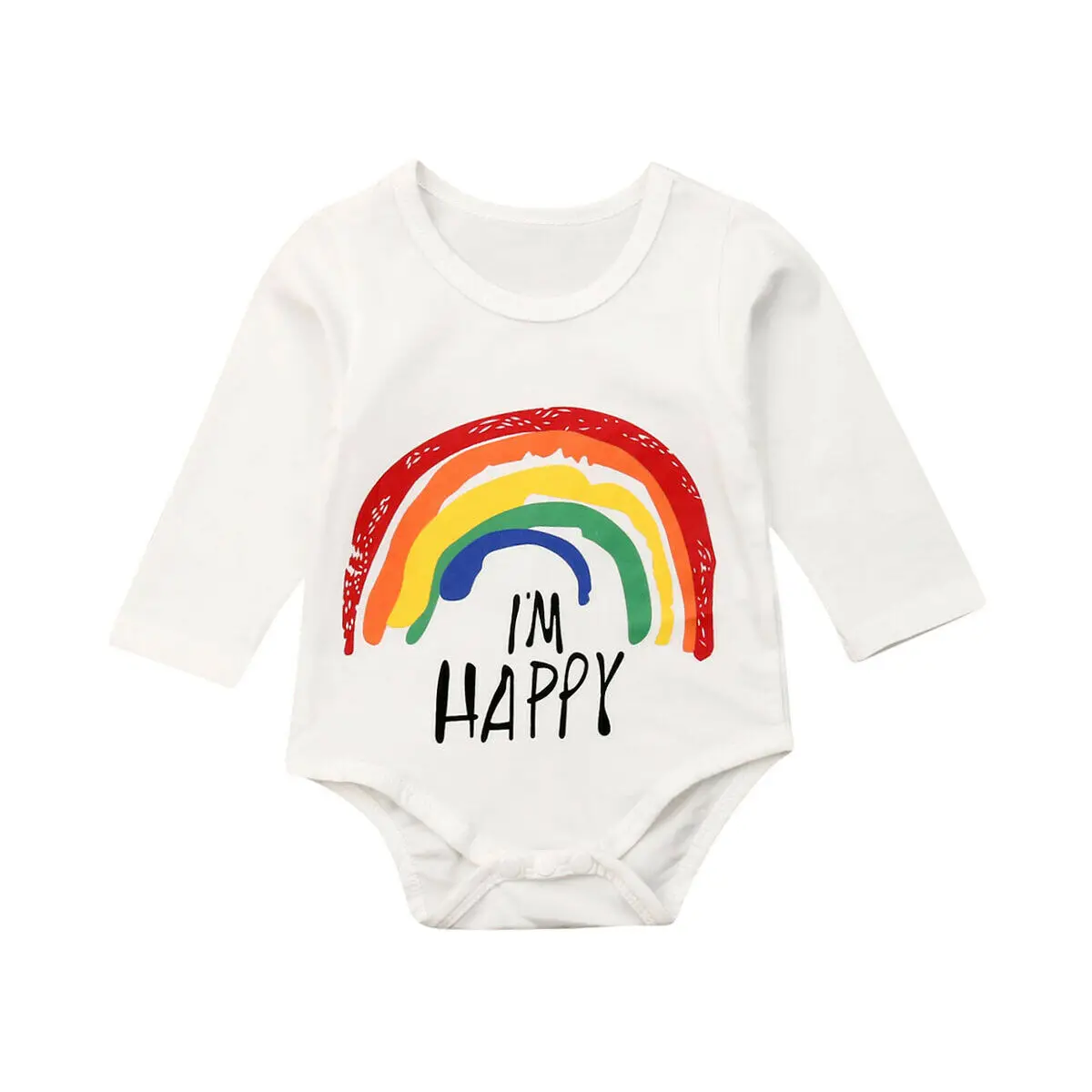 2019 г. Новая Осенняя Одежда для новорожденных девочек и мальчиков хлопковое боди с