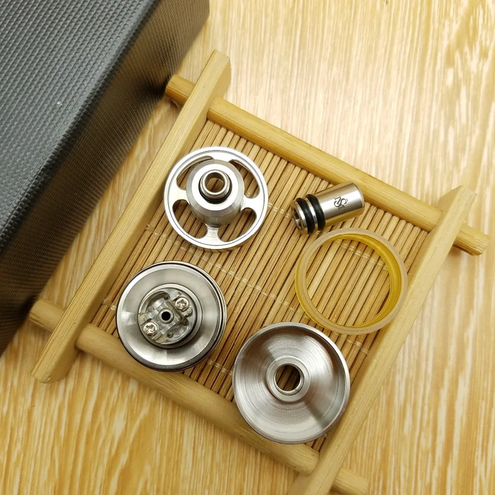 SXK KAYFUN LITE RTA атомайзер 316 SS 22 мм/24 мм Диаметр воздухозаборника регулируемый от 0-1 8