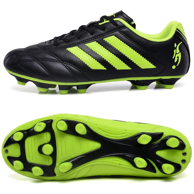 

New High Ankle Soccer Shoes Men Breathable Outdoor High-top Football Boots Turf Soccer Cleats Kids Women Soft Football Shoes