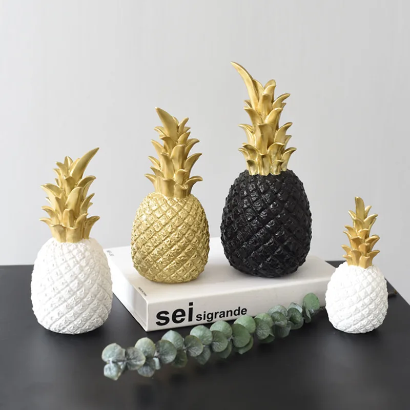 Скандинавский современный золотой орнамент ананас креативный винный шкаф