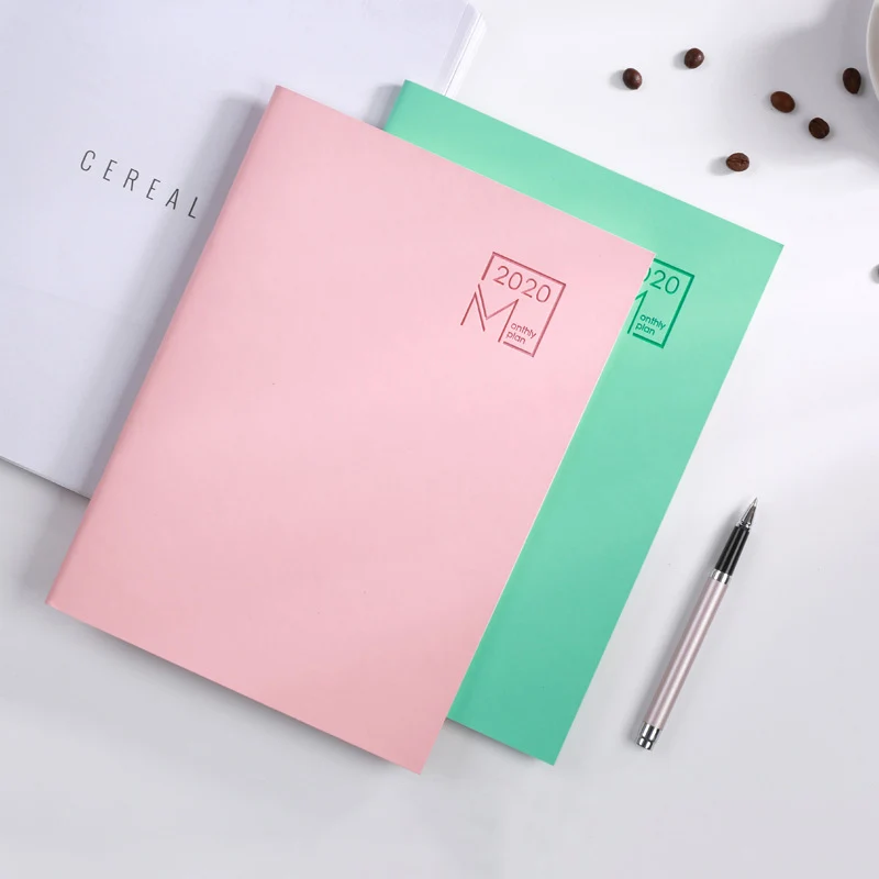 Планировщик на 2020 год органайзер B5 дневник записная книжка и журнал английском