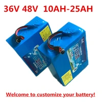 electric bicycle battery 36v 10ah15ah20ah25ah inr power lithium ion batteries for e bikes portable emergency power supply