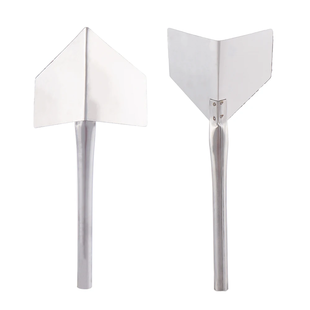 1 шт. садовая металлическая ручка из нержавеющей стали угловой шпатель 90 градусов