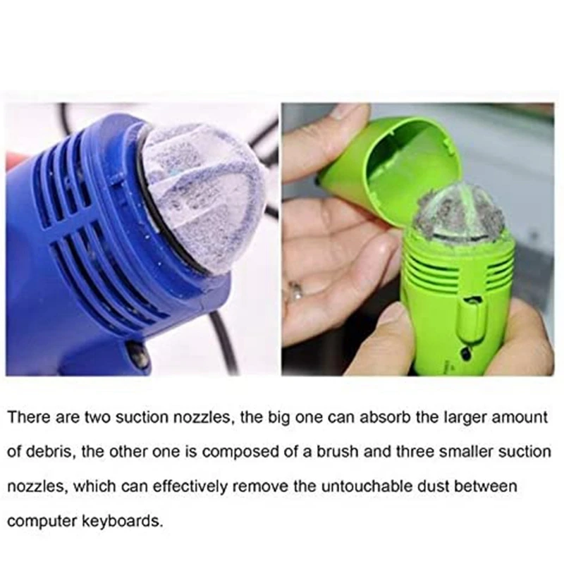 

USB Mini Vacuum Cleaner Keyboard Tool PC Notebook Computer Brush Dust Removal Kit Computer Cleaning Tool