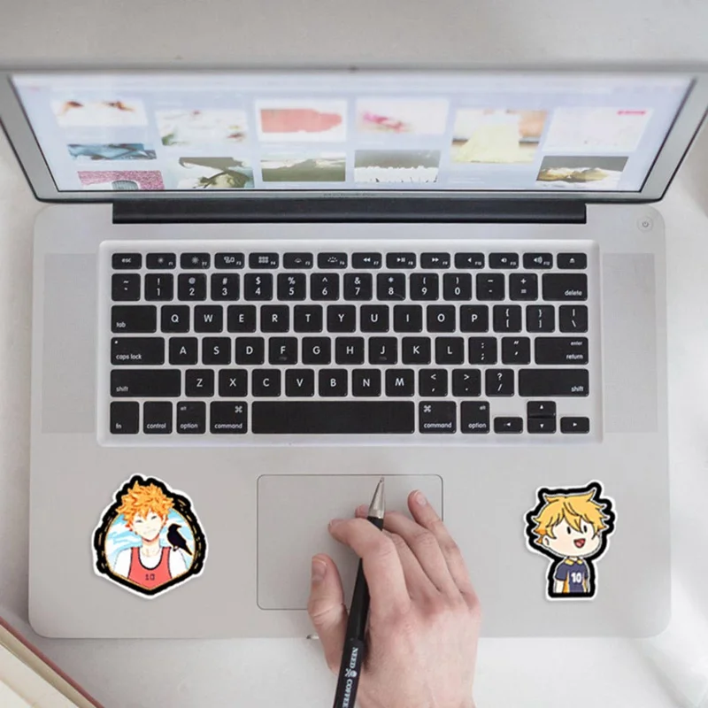 

52Pcs/Set Haikyuu!! Stickers Japanese Anime Volleyball Sticker Suitcase Laptop Phone Motorcycle Car Decor