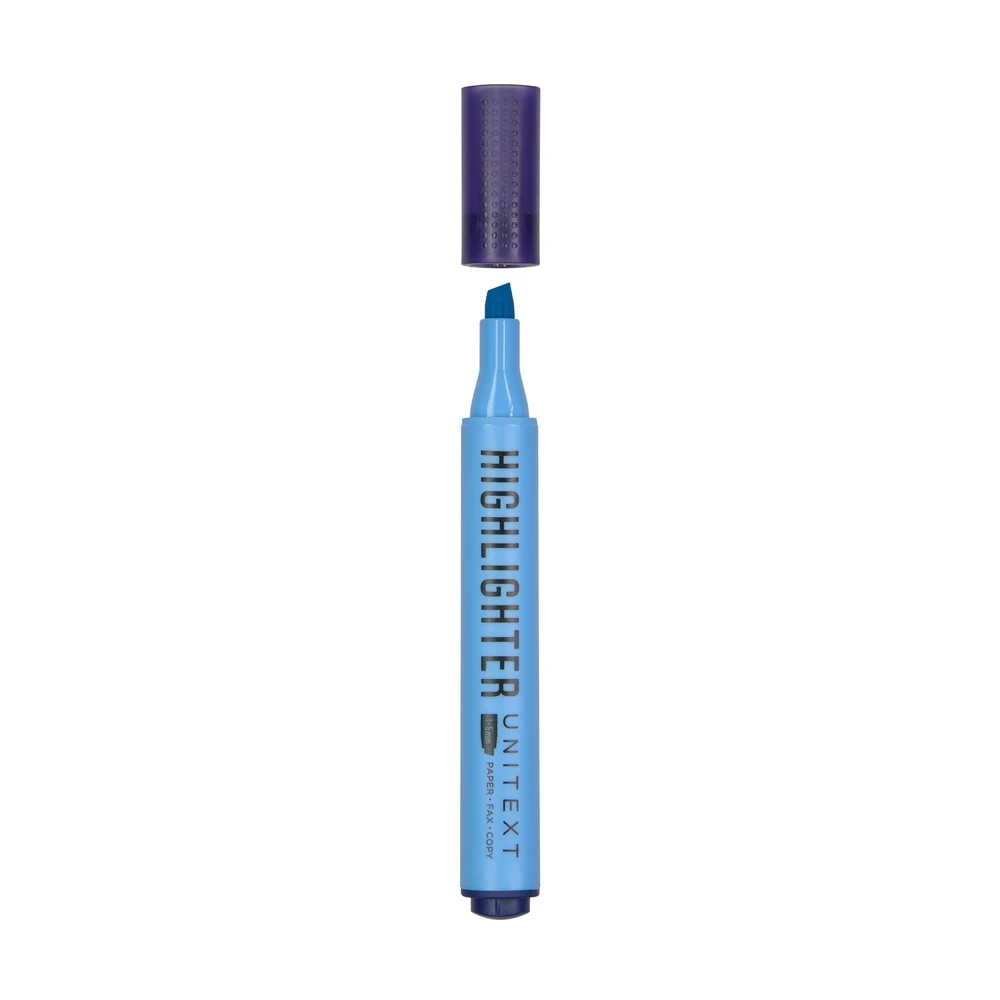 Highlighter &quotUniText" blue Sketching markers for skating Stationery Highlighters Pens Pencils Writing Supplies Office School |