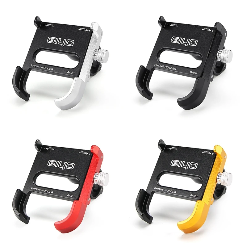 

GIYO Bicycle Mobile Phone Holder Aluminum Alloy Bracket Mountain Electric Mobile Phone Holder Navigation Bracket