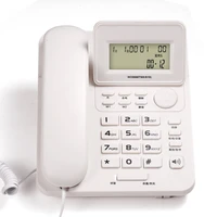 tilt display corded phone with caller id speakerphone 5 levels of brightness and volume landline phone for home office