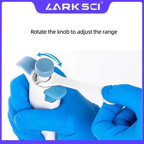 Регулируемая микропипетка Larksci для точных измерений — внешний вид товара