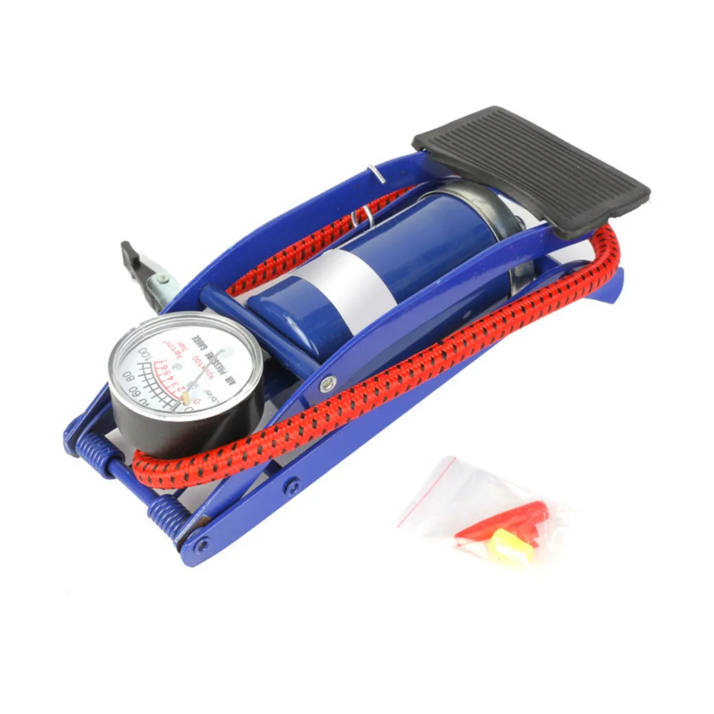 

New Pedal Inflator Portable Bicycle Air Pump High Pressure Car Motorcycle Pump Foot Powered Mattress Ball Bike Tire Universal