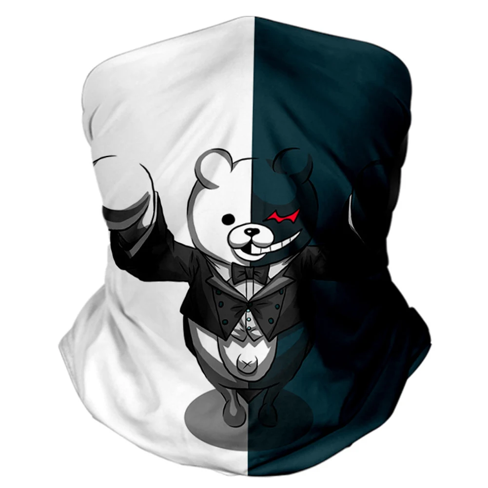 Аниме Обложка для лица Балаклава Шарф Шея виганронпа Женская наружная