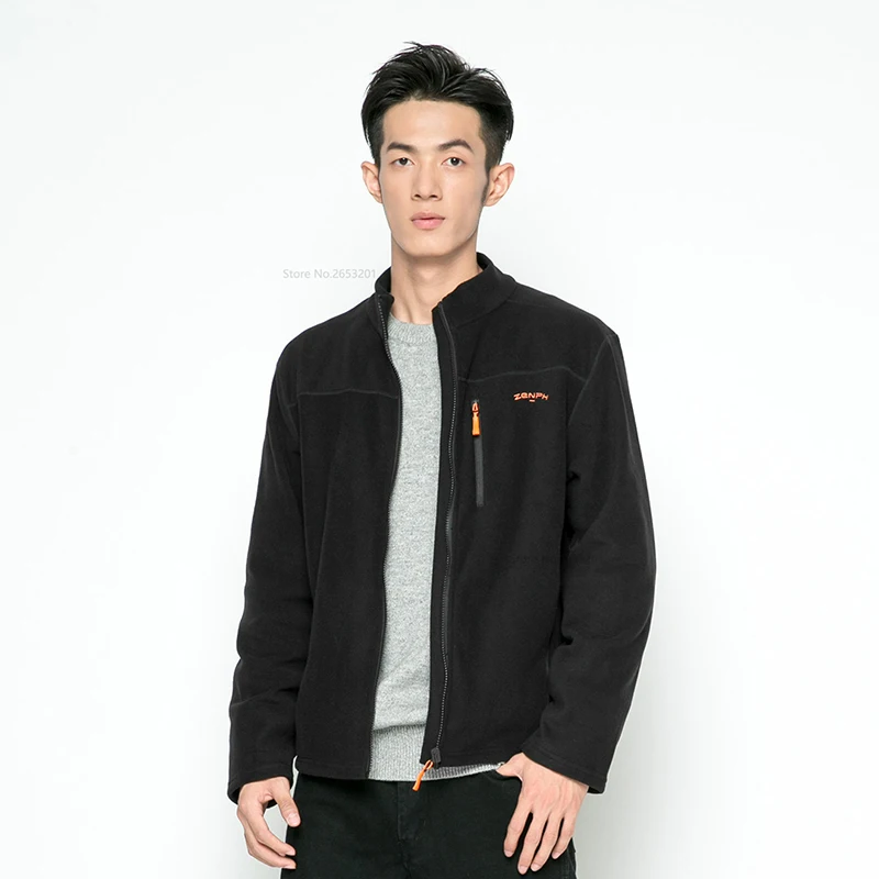 

Youpin Men's Waterproof Warm Breathable Catching Fleece Plus Velvet Warm Men's Fluff Coat Autumn and Winter Jacket Windbreaker