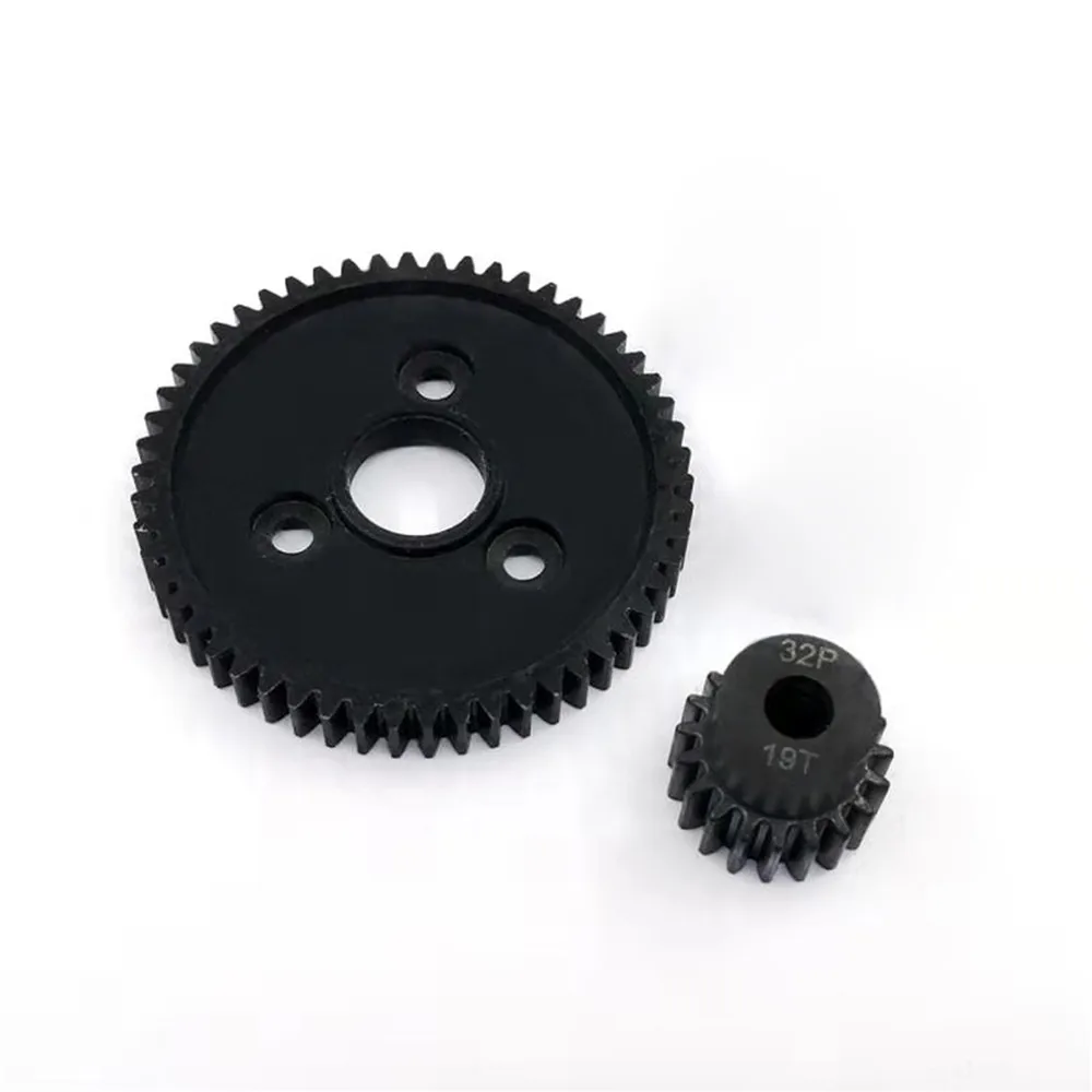 Spur Gear 54T+15T/17T/19T 32P Motor Pinion Gears for 1/10 Traxxas Slash 4x4 Stampede VXL Rustler E-REVO T-MAXX RC Car Parts | Игрушки и