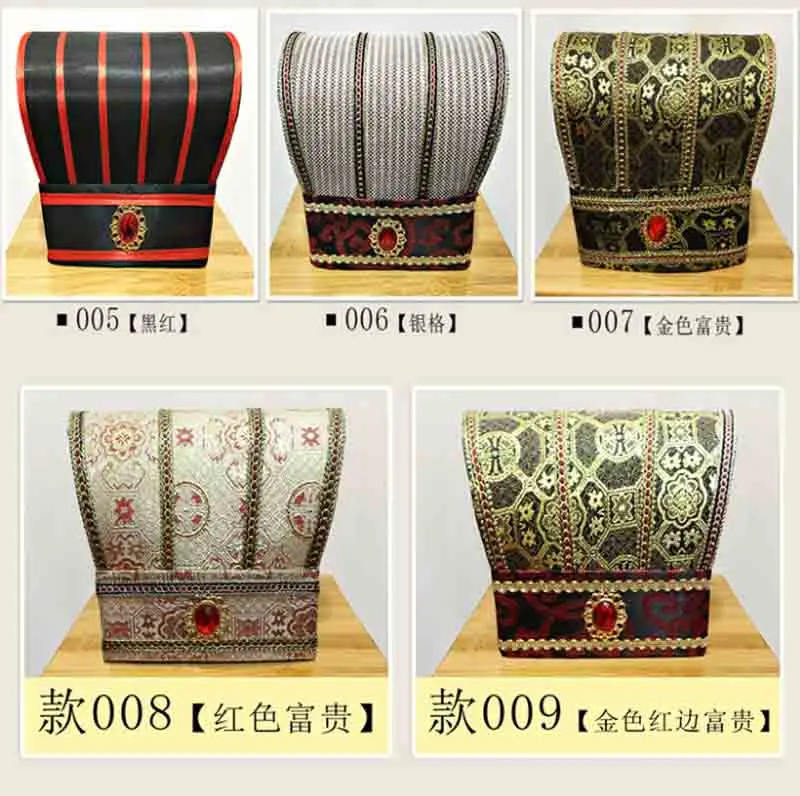 Китайская старинная шляпа из трех царств головной убор ханьфу реквизит для