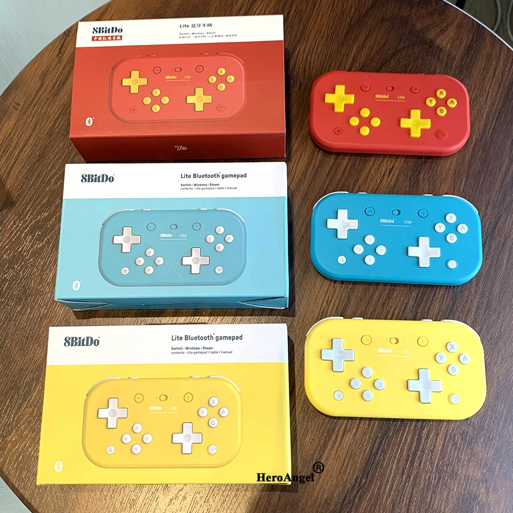 Беспроводной контроллер 8bitdo Lite Bluetooth геймпад джойстик для Nintendo Switch Windows ПК Steam |