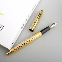 luxury high quality color business office medium nib fountain pen new student office stationery ink pen