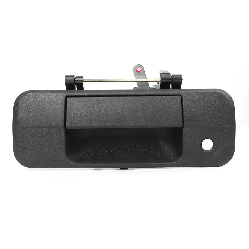 LUCKMART Черная Текстурированная ручка для задней двери автомобиля с отверстием