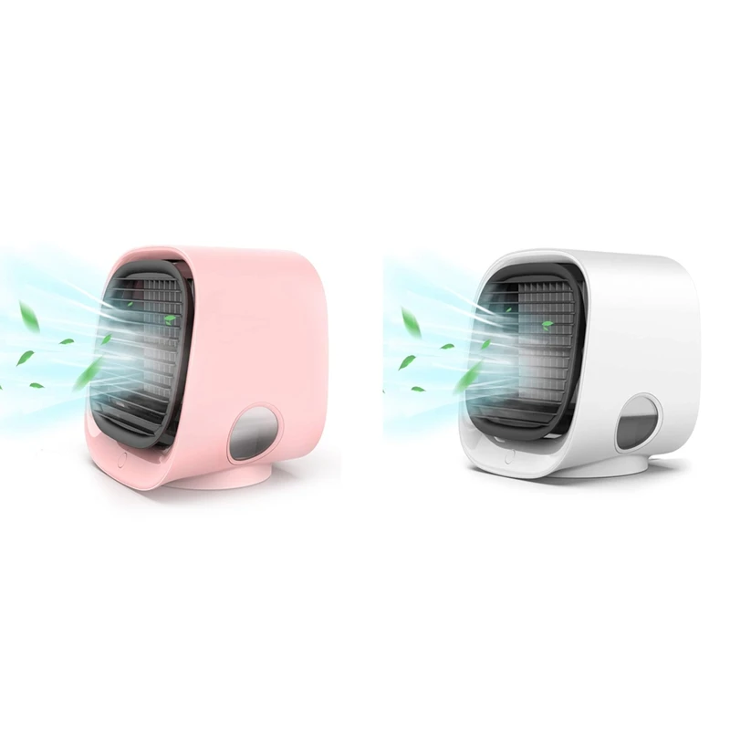 

Portable Air Conditioner USB Fan, Personal Air Cooler, Rechargeable Evaporative MINI Air Cooler, for Home,Office