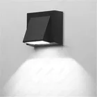 Квадратная светодиодная настенная лампа, 6 Вт, 12 Вт, прикроватный светильник, алюминиевая настенная лампа, настенный светильник с направляющими, аксессуары для украшения стен спальни