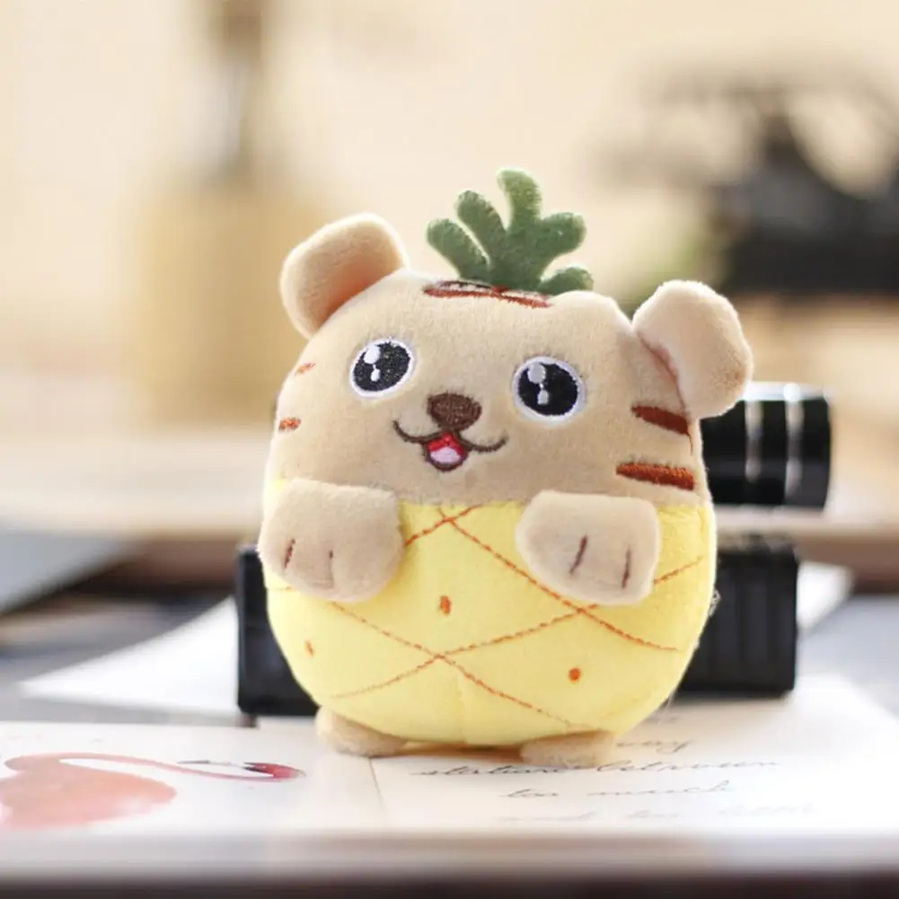 

Милый плюшевый тигр-брелок с подвеской в виде рюкзака, удобный плюшевый тигр, подвеска-брелок с подвеской, не разделяемый для бутылки