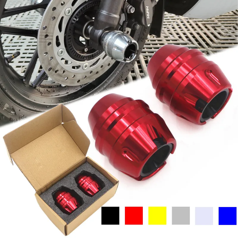 Переднее колесо вилки для Yamaha NMAX155 XMAX300 NMAX NVX 155 XMAX 300 250 NVX155 защита от падения Рамка слайдер защита от удара