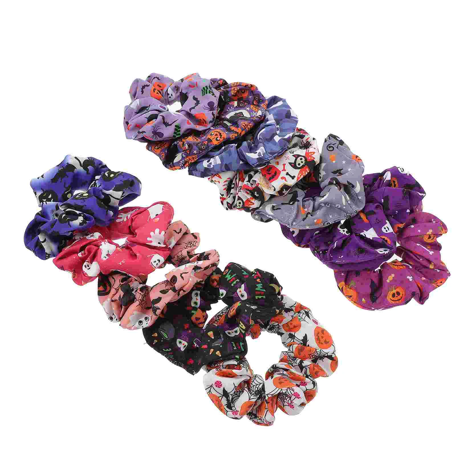 

12Pcs Hair Band Hair Scrunchies Elastic Scrunchy Hair Ties Ropes