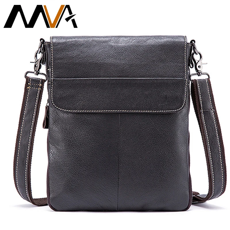 MVA сумочка для телефона сумка через плечо мужская натуральная кожа маленькие