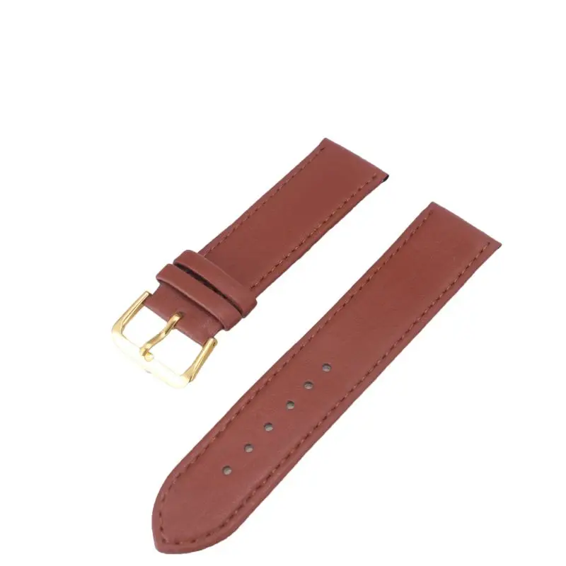 Ремешок для часов из натуральной кожи коричневый браслет 12 мм 14 16 18 20 22 24 1 шт. |