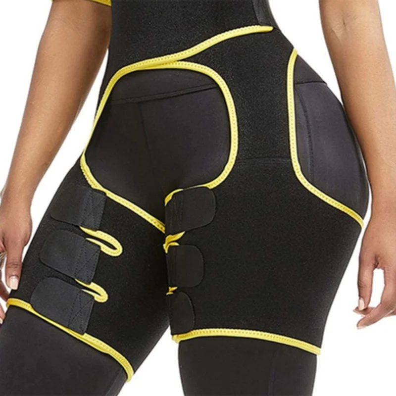 

Waist Training Sweat Shapewear Slim Thigh Trimmer Leg Shapers Slimming Belt Fat Burning Compress Belt
