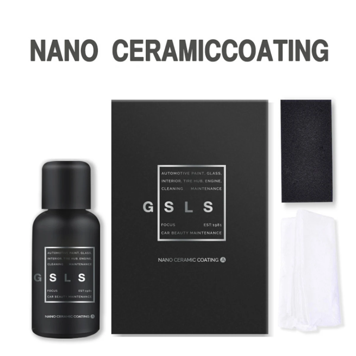 

30ML 9H Liquid Ceramic Glass Car Coating Waterproof Nano Ceramics Paint Care Liquid Anti-scratch Super Hydrophobic Glass Coating