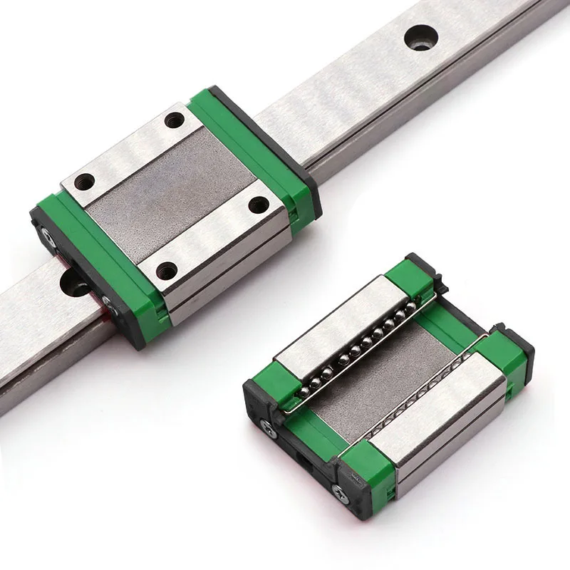 

MGN7 MGN7H MGN9 MGN9H MGN12 MGN12H Linear Rail 100 To 550MM MGN15 MGN15H + 2PC Square Carriages 1PC Linear Guides CNC 3D Printer