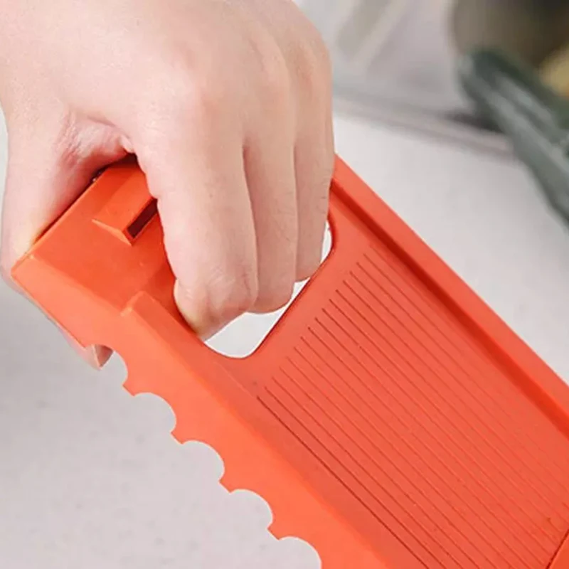 

7-piece Shredder Vegetable Cutter Stainless Steel Blade Lightweight Portable And Practical External Vegetable Cutter New