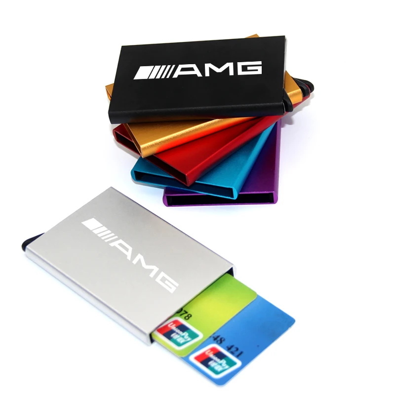 Смарт-кошелек автоматически металлический телефон тонкая идентификационная