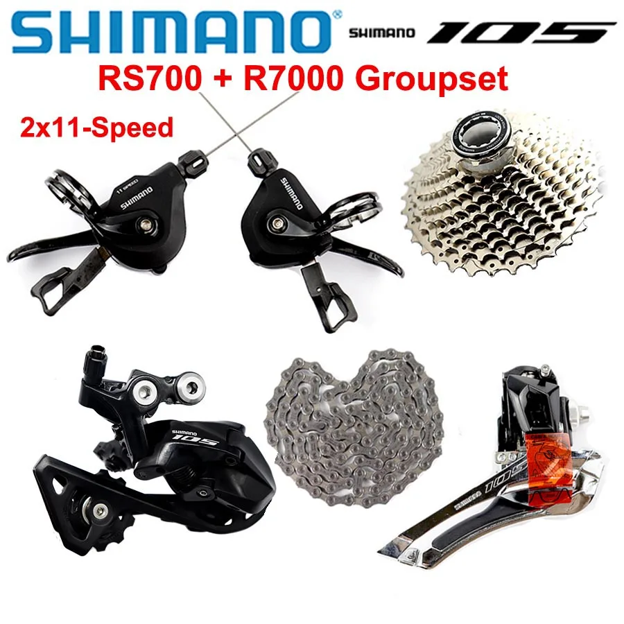 SHIMANO RS700 + R7000 указано 105 переключатели дорожный SL FD RD CS CN передний переключатель