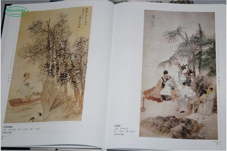 Китайский топ-десять известных картин painters book/ Tang Bohu / Wu Changshuo Shi Tao Zheng Banqiao /Xu Wei Bada