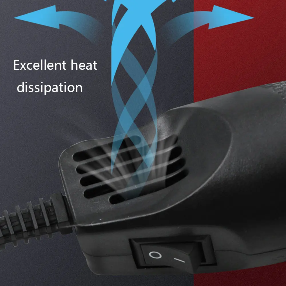 110 в электрический горячий воздушный пистолет/Тепловая пушка с опорным сиденьем