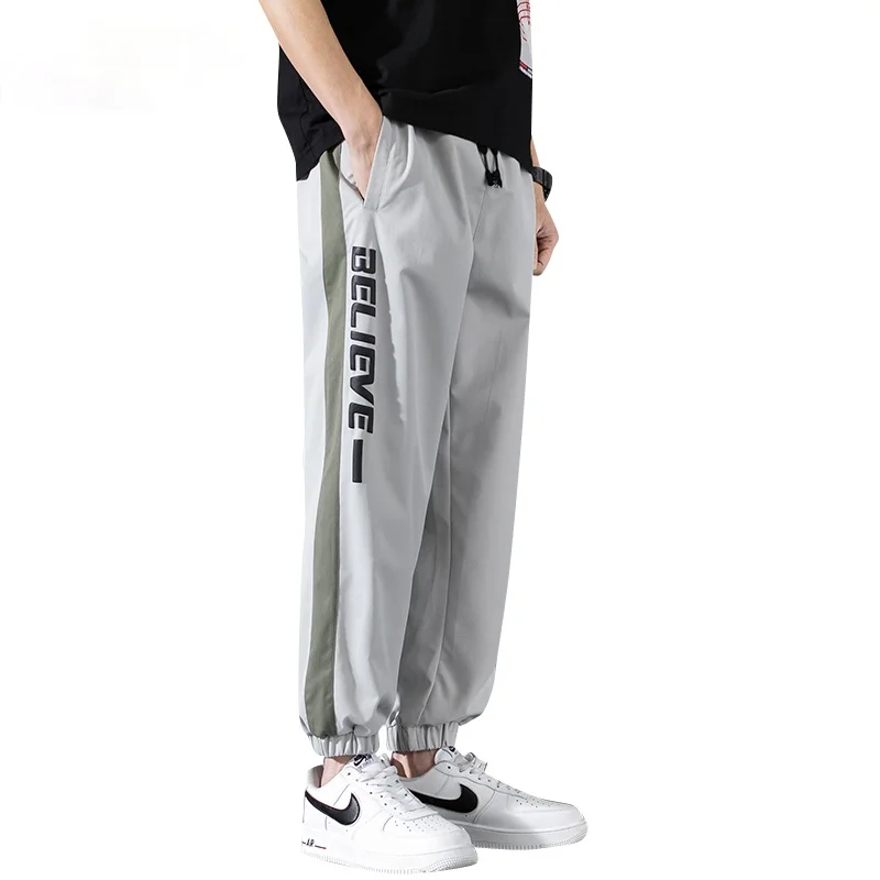 

Summer Mens Sweatpants Jogger Pencil Pants Men 2021 New Fashion Hip Hop Harajuku Casual Streetswear Male Spring Harem Trousers