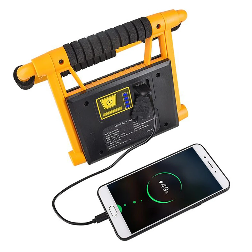 Economici Alonefire Z4 20W Ha Condotto Il Riflettore Portatile Super Luminoso Ha Condotto La Luce Del Lavoro Ricaricabile Per Il Campeggio Esterno Lampe Ha Condotto La Torcia Elettrica