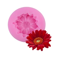 3d daisy flower shape silicone mold pastry cupcake chocolate soap bakeware mould fondant cake sugarcraft decoration tools