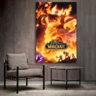 Классический плакат World of Warcraft, холст, художественный плакат и Настенная картина, современный семейный Декор для спальни, плакаты