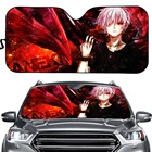 Японский Токийский Гуль аниме автомобильный солнцезащитный чехол для интерьера переднее окно автомобильные аксессуары Защита от УФ-излучения складной солнцезащитный козырек на лобовое стекло